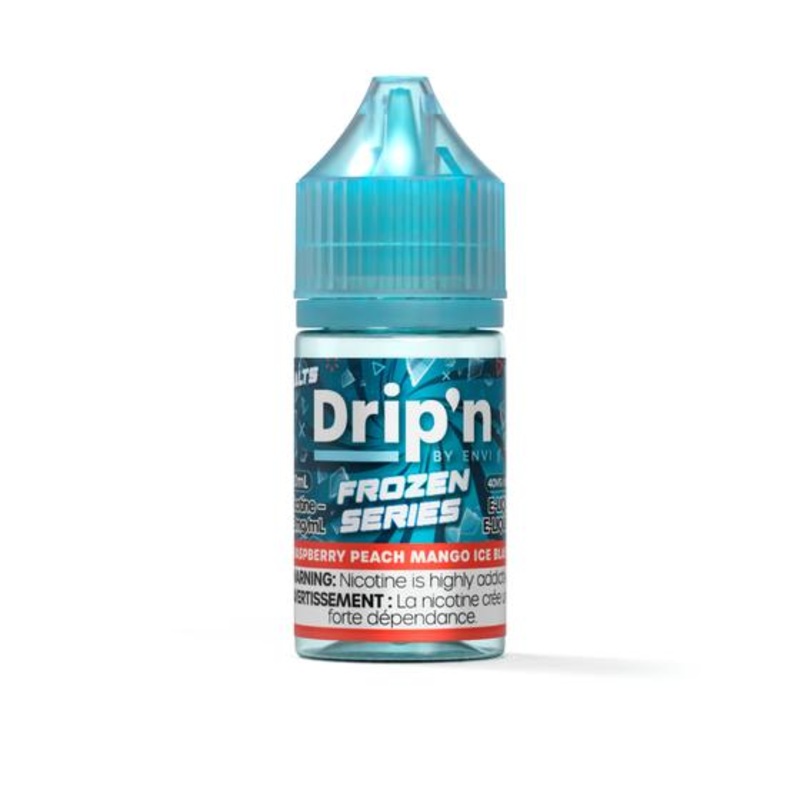 [Nic Salt] Drip’n by Envi Frozen Salt – Raspberry Peach Mango Ice Blast 30mL