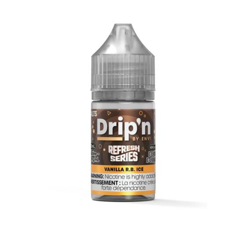 [Nic Salt] Drip’n by Envi Refresh Salt – Vanilla R.B Ice 30mL