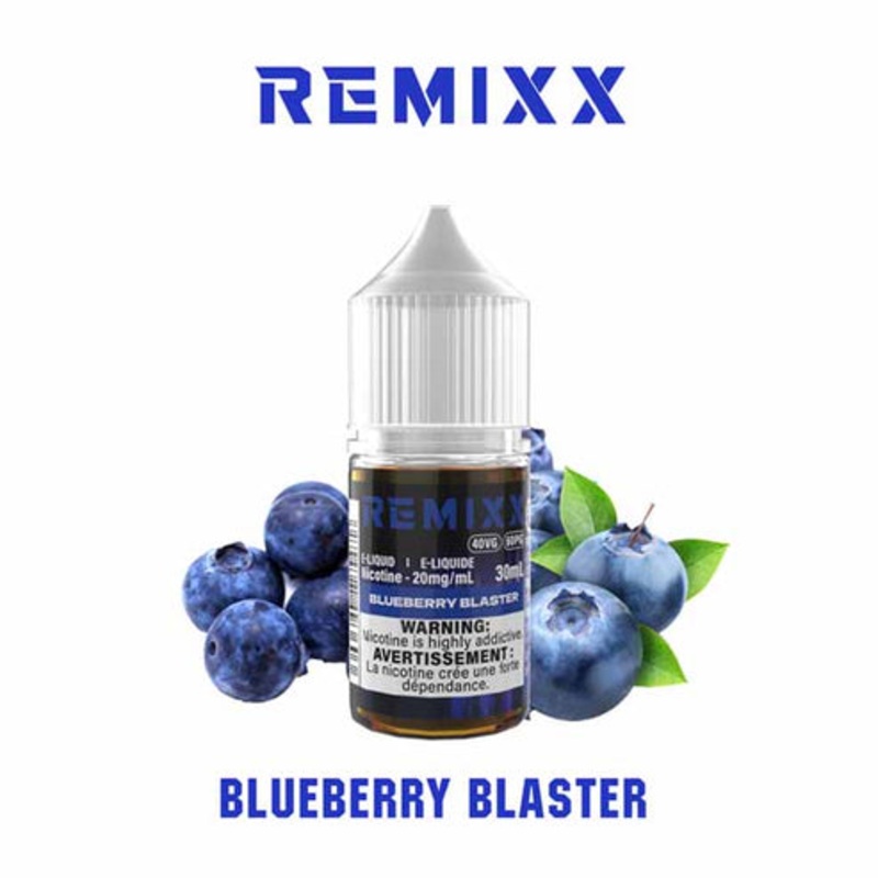[Nic Salt] Remixx Salt – Blueberry Blaster 30mL