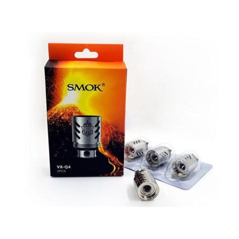 Smok TFV8 –  Coil DC|V8-T8 0.15 (50-260W)|V8-Q4 0.15 (50-180W)|V8-T6 0.2 (50-240W)|V8-T10 0.12 (50-300W)