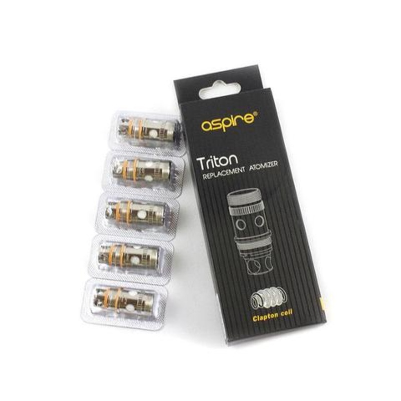 Aspire Triton Mini – Coil DC|1.2ohm (15-20W)|1.8ohm (13-16W)|0.15ohm Ni200 (Temp Control)