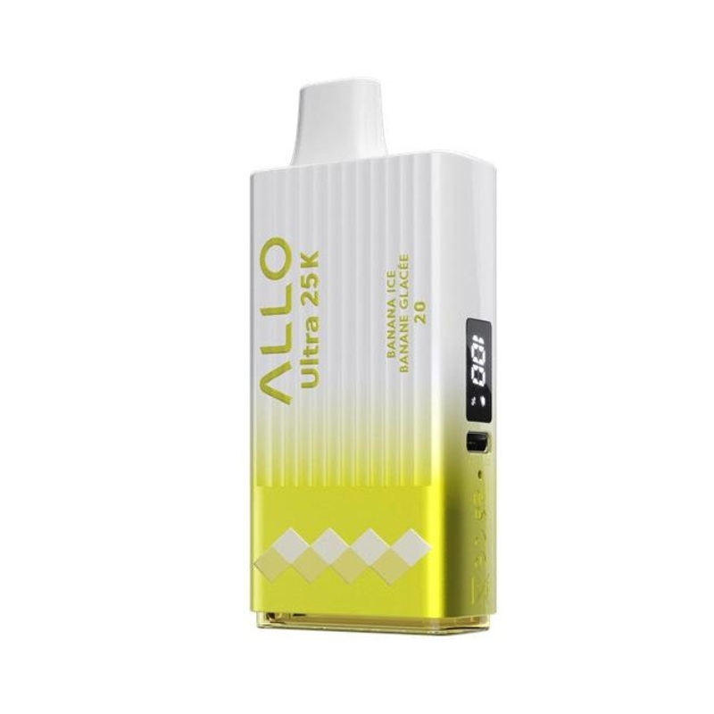 [Disposables] ALLO Ultra 25K – Banana Ice