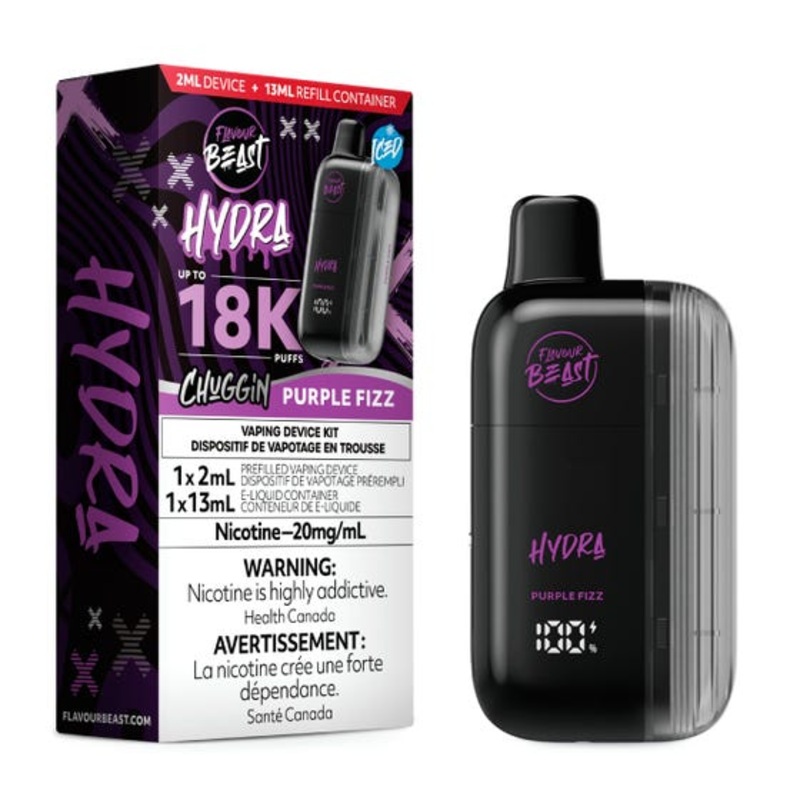 [Disposables] Flavour Beast HYDRA – Purple Fizz Ice