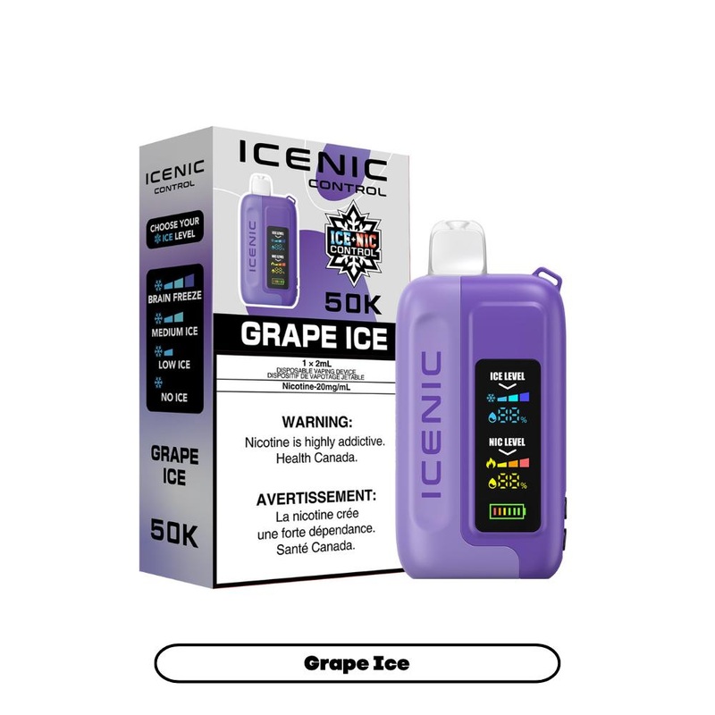 [Disposables] Icenic Control – Grape Ice