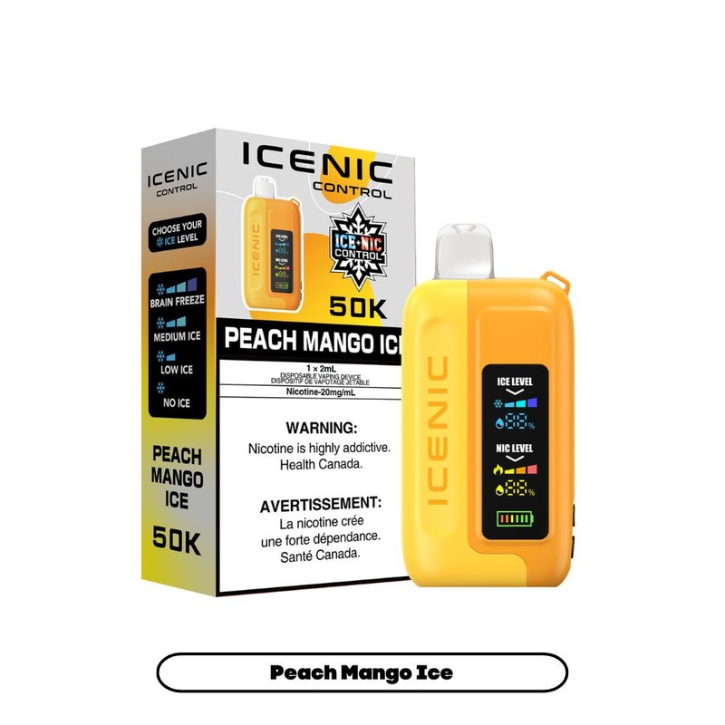[Disposables] Icenic Control – Peach Mango Ice