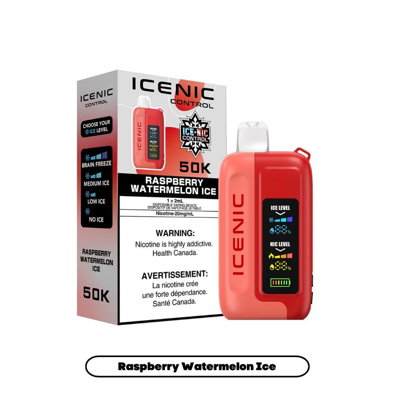 [Disposables] Icenic Control – Raspberry Watermelon Ice