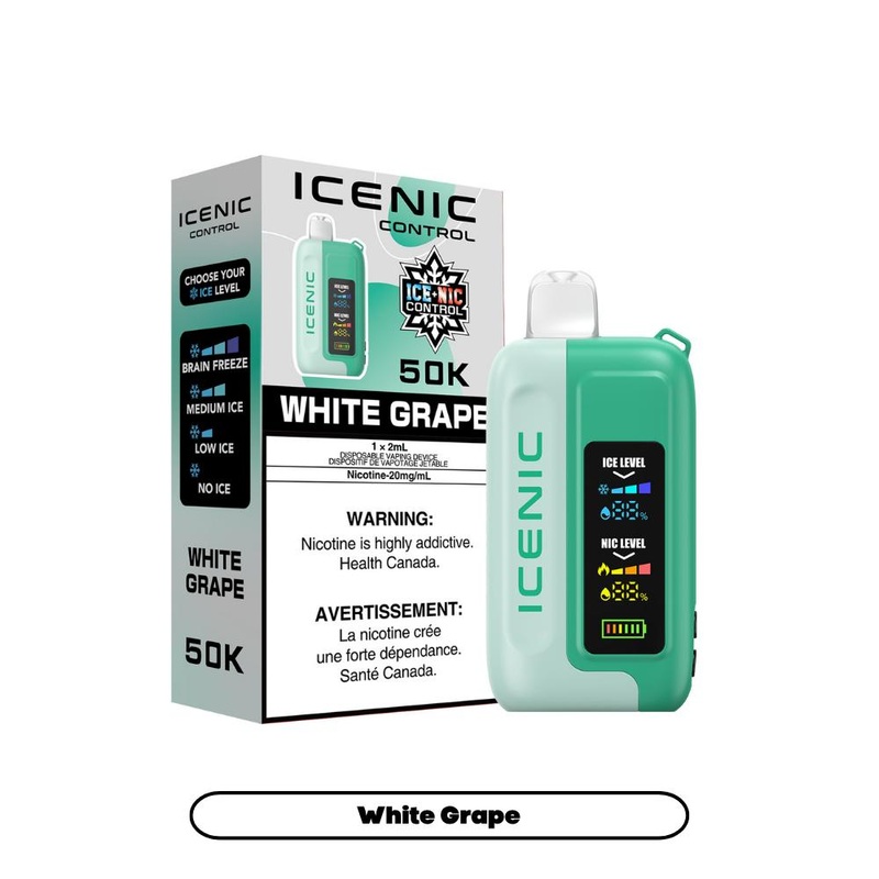 [Disposables] Icenic Control – White Grape