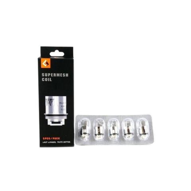 Geekvape Super Mesh – Coil|0.2ohm X1 (30-90W) Super Mesh|0.4ohm X2 (50-60W) Super Mesh|0.4ohm IM1 (40-60W)|0.15ohm IM4 (60-80W)