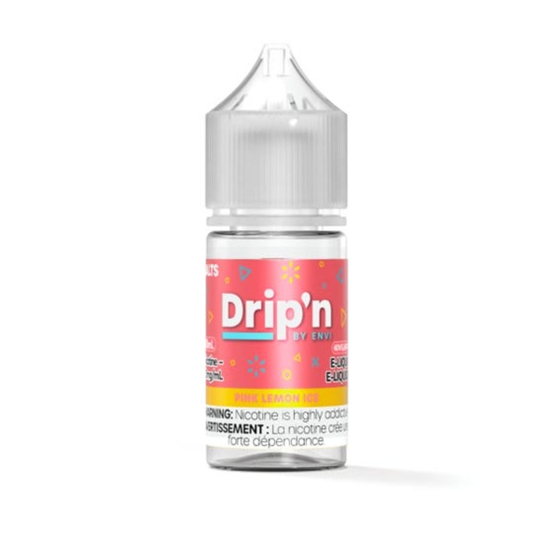 [Nic Salt] Drip’n by Envi Classics Salt – Pink Lemon Ice 30mL