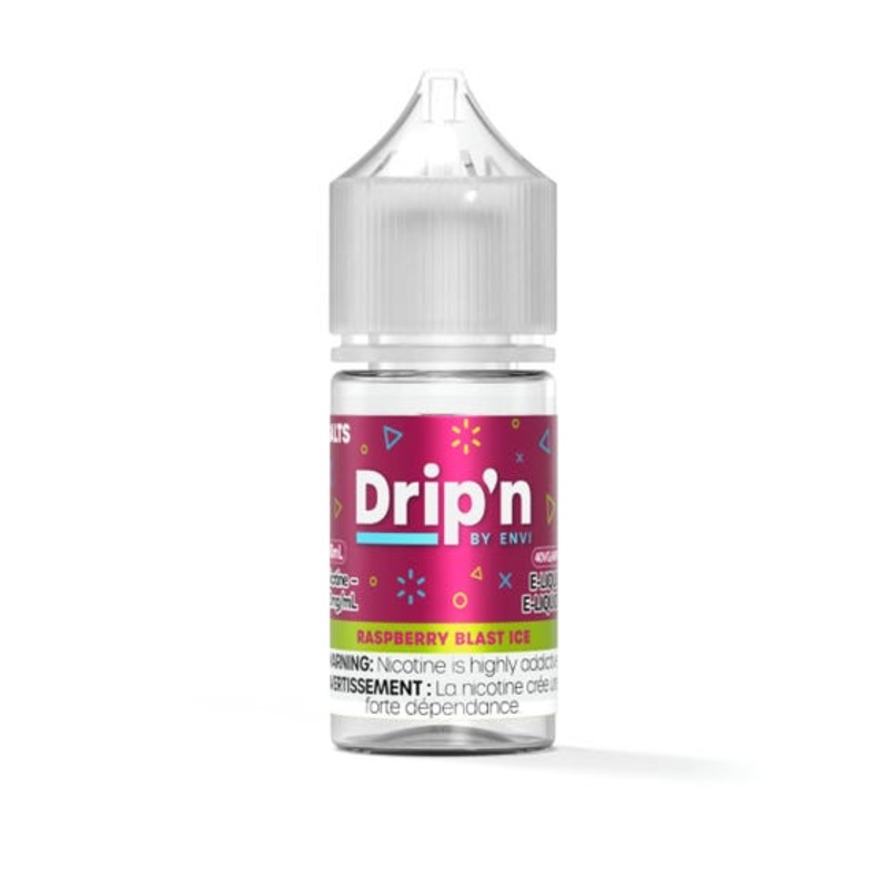[Nic Salt] Drip’n by Envi Classics Salt – Raspberry Blast Ice 30mL