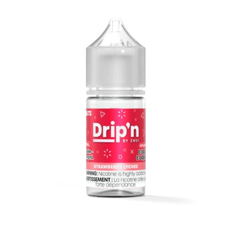 [Nic Salt] Drip’n by Envi Classics Salt – Strawberry Lychee 30mL