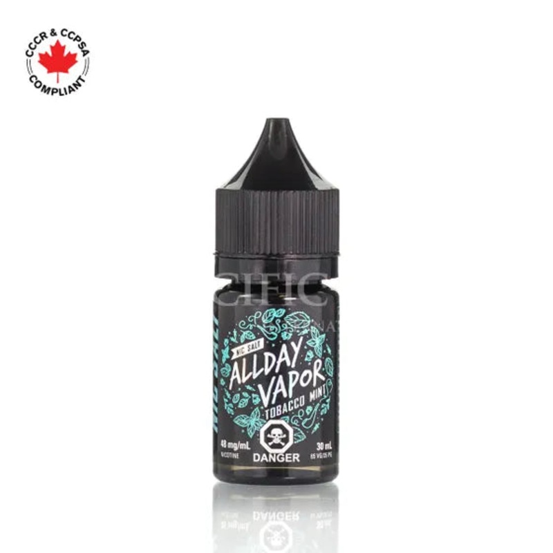 Tobacco Mint Salts by Allday Vapor E-Liquid 30ml