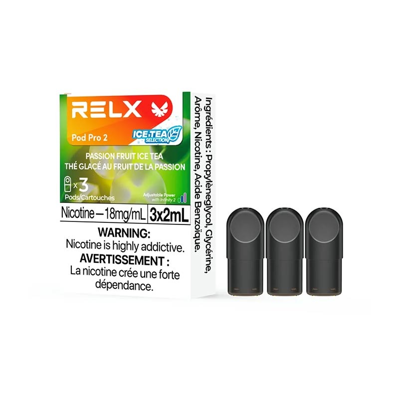 [Vape Pods] RELX Infinity Pro – Passion Fruit Ice Tea (3pk)