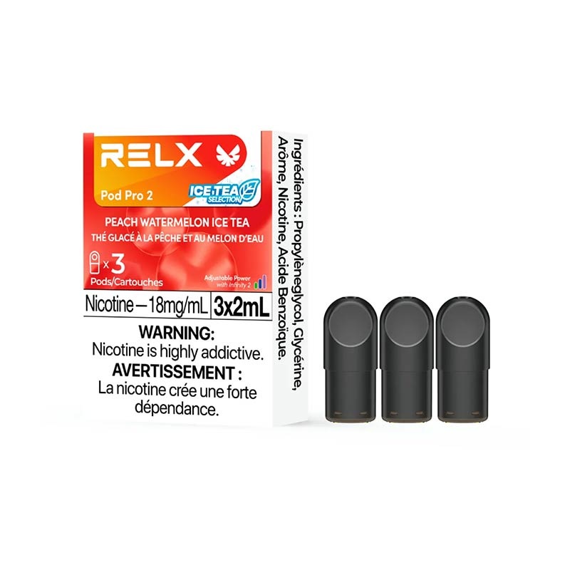 [Vape Pods] RELX Infinity Pro – Peach Watermelon Ice Tea (3pk)