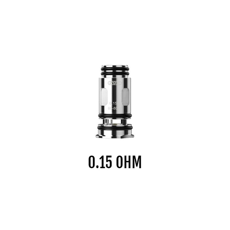 Voopoo PNP X – Coil|0.15: 60W-80W|0.2: 40W-60W|0.3: 32W-40W|0.45: 25W-32W|0.6: 18W-23W