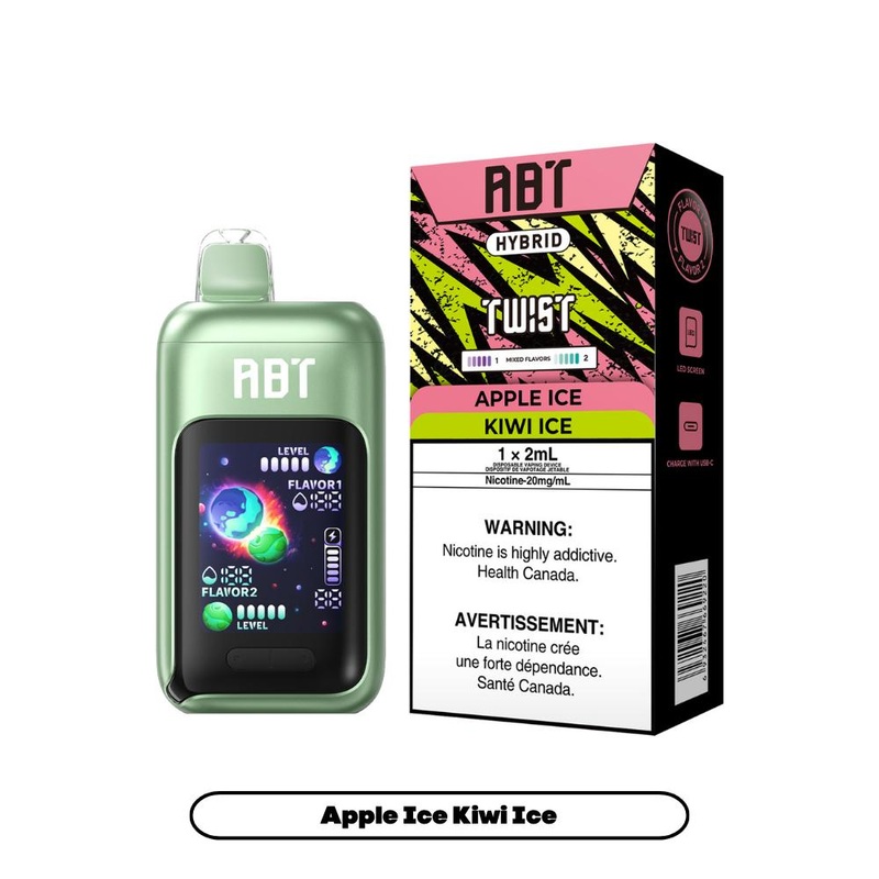 [Disposables] ABT Twist – Apple Ice + Kwi Ice