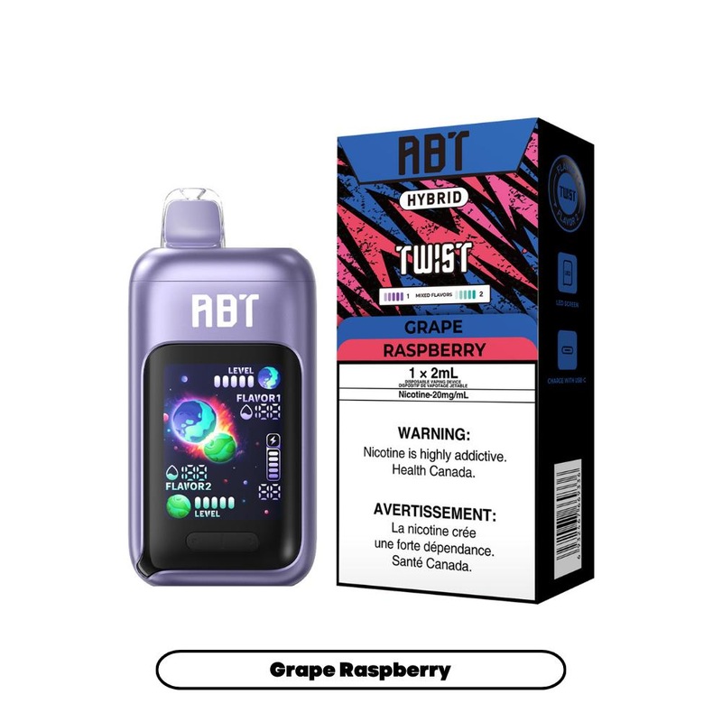 [Disposables] ABT Twist – Grape + Raspberry
