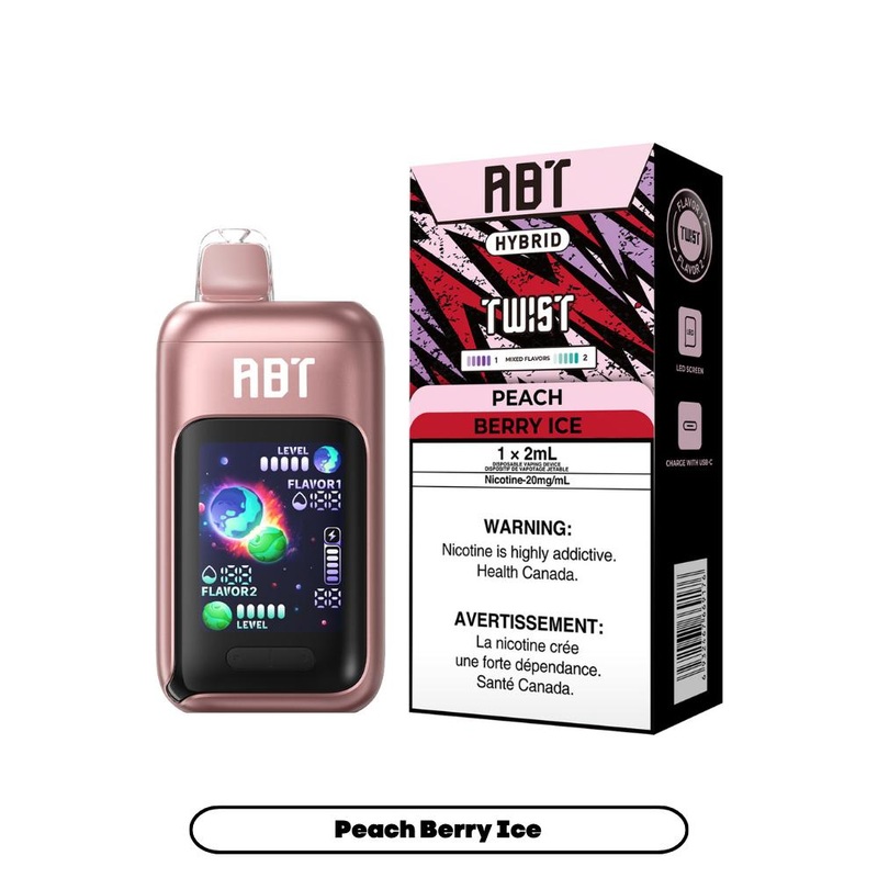 [Disposables] ABT Twist – Peach + Berry Ice