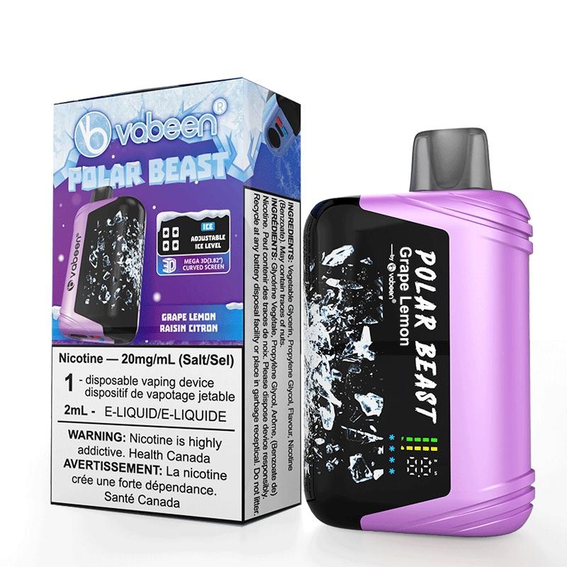 [Disposables] Vabeen Polar Beast – Grape Lemon