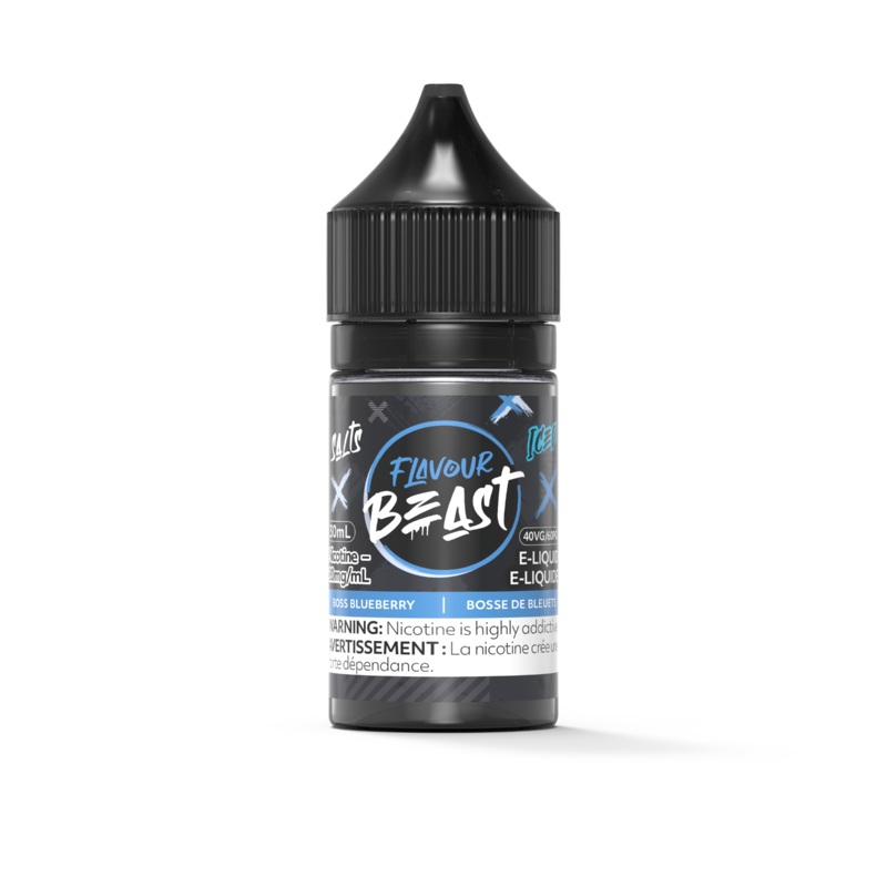 Boss Blueberry Iced by Flavour Beast Salt [ON]