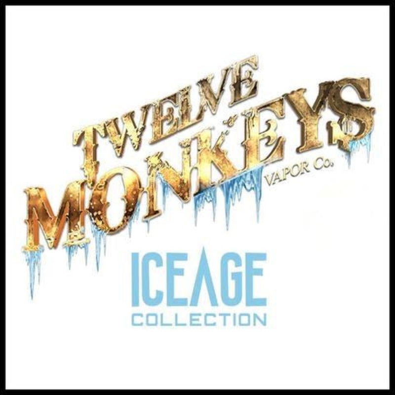 12 MONKEYS: ICE AGE (60ml)|HAKUNA ICED|KANZI ICED|MATATA ICED|3mg|6mg