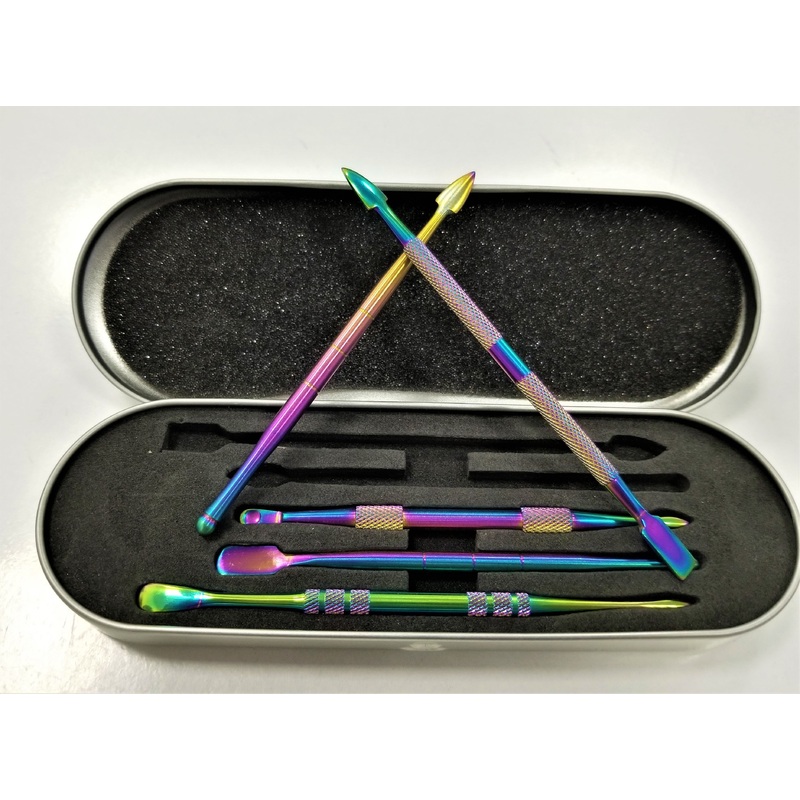 DAB TOOL ACCESSORY KIT|rainbow|steel