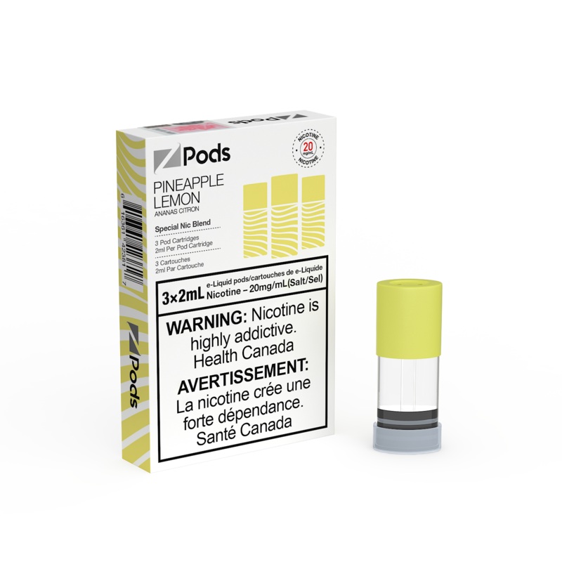 Pineapple Lemon Z Pods by Z Lab (‘Stlth’ Compatible Vape Pod) [ON]