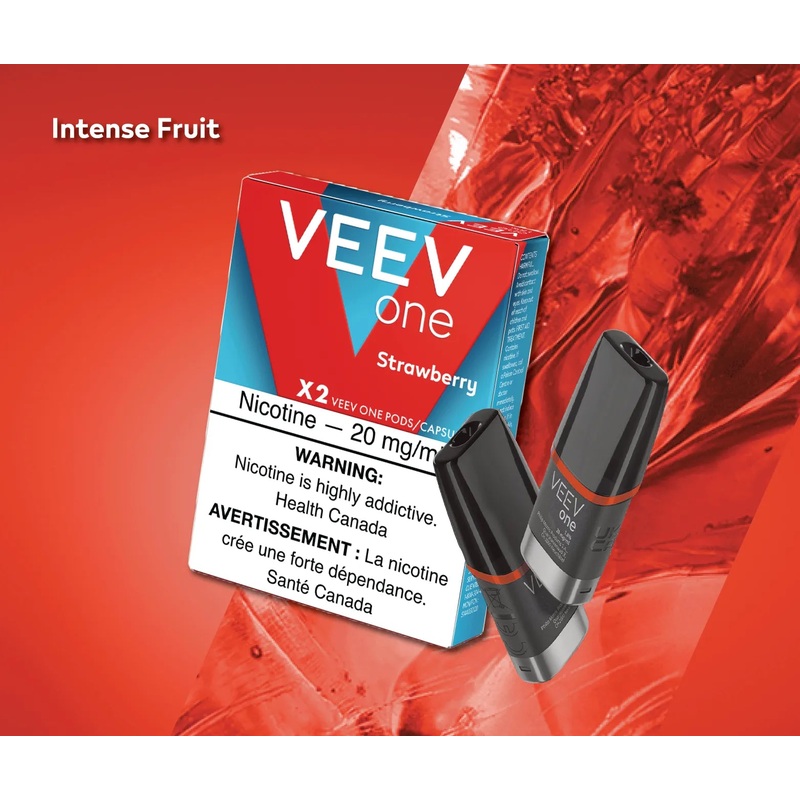 Strawberry by Veev One – Closed Pod System [ON]