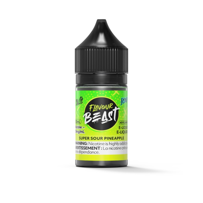 Super Sour Pineapple Iced by Flavour Beast Salt  [ON]