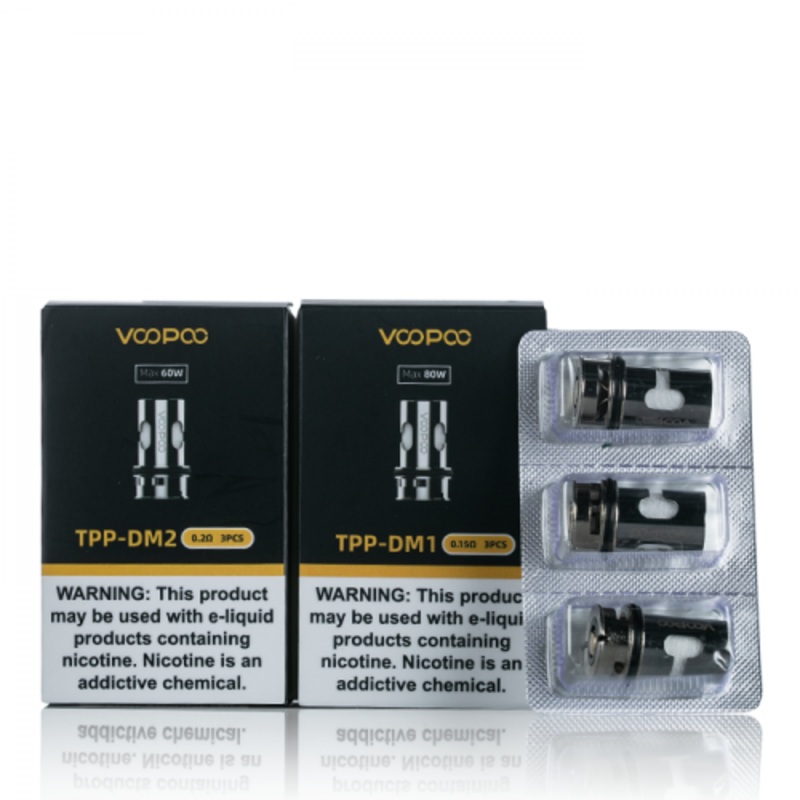 VOOPOO TPP MESH COILS|TPP DM1 0.15 |TPP DM2 0.2 |TPP DM3 0.15|TPP DM4 0.3
