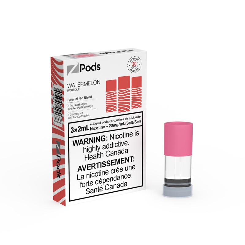 Watermelon Z Pods by Z Lab (‘Stlth’ Compatible Vape Pod) [ON]