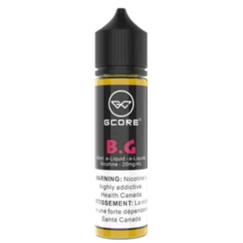 GCORE SALTS (60ml)|B.G|BANANA ICE|BLUE RAZZ|BLUEBERRY ICE|CLASSICO ICE|DOUBLE MINT|FROZEN GRAPE|HYPER E|J.F|MANGO ICE|PEACH ICE|R.B|STRAWBERRY KIWI|WATERMELON ICE|20mg