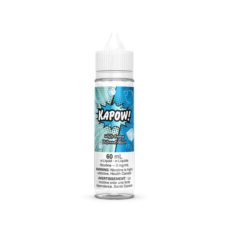 White Freeze by Kapow – E-Juice Freebase [ON]