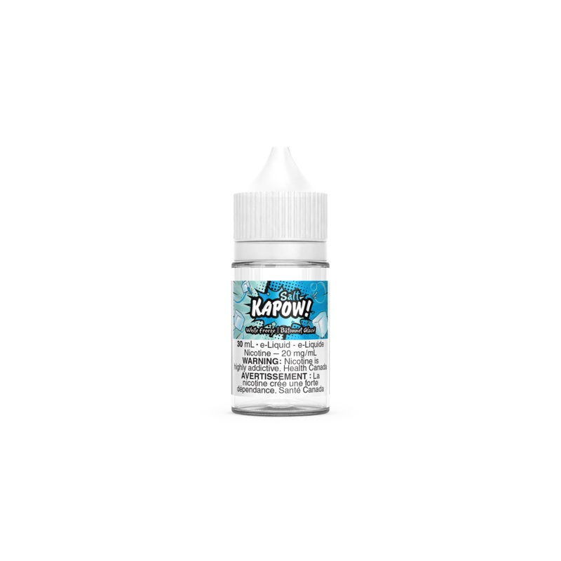 White Freeze by Kapow Salt – E-Juice [ON]