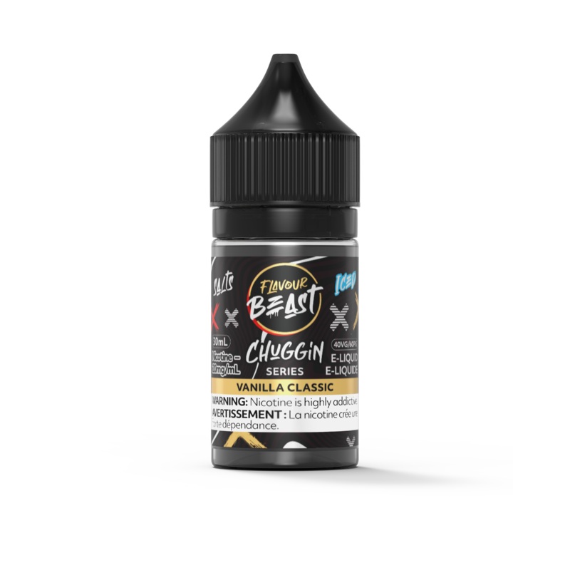 Chuggin Vanilla Classic (Iced) by Flavour Beast Chuggin Salt [ON]