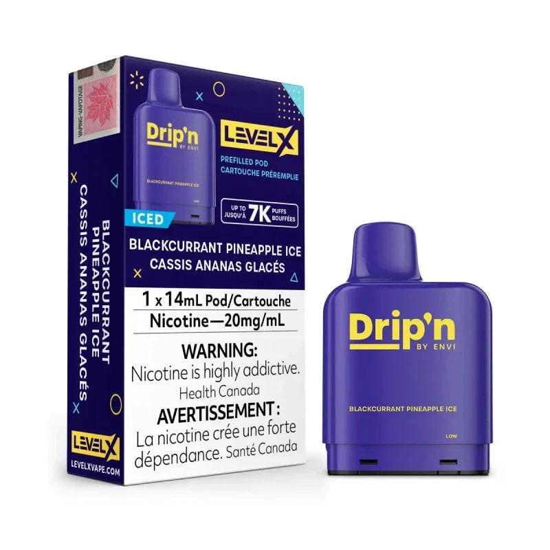 Black Currant Pineapple Ice – Level X Drip’N 7K