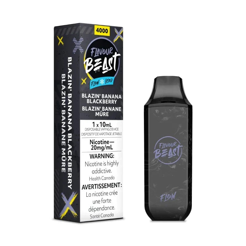 Blazin Banana Blackberry Iced – Flow Flavour Beast