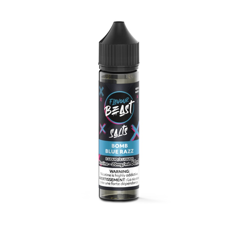 Bomb Blue Razz by Flavour Beast Salt 60mL [ON]