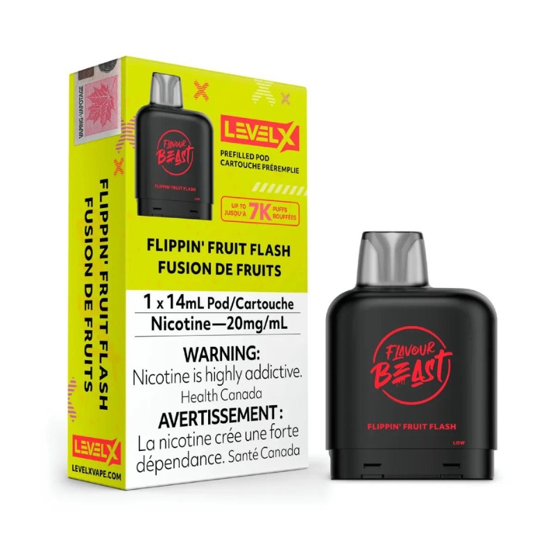 Flippin’ Fruit Flash – Level X Flavour Beast Pod