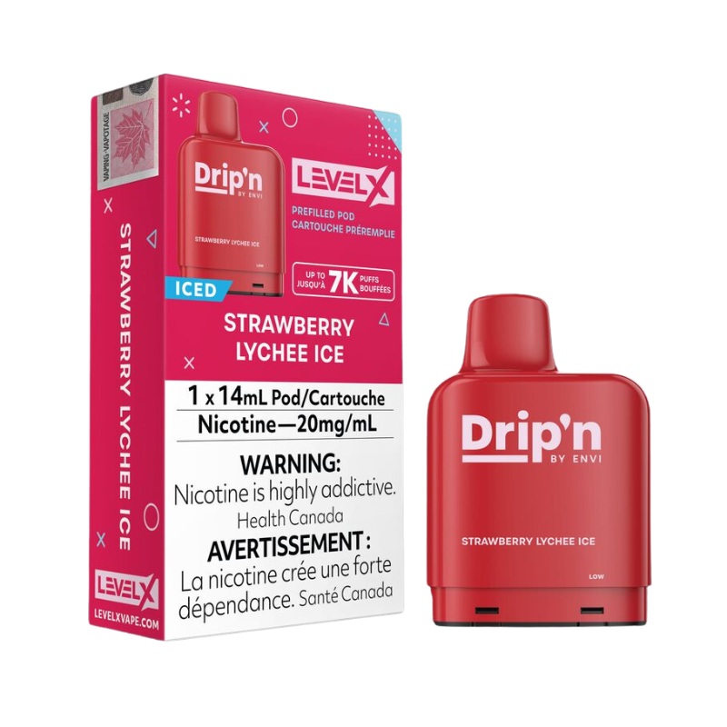 Strawberry Lychee Ice – Level X Drip’N 7K