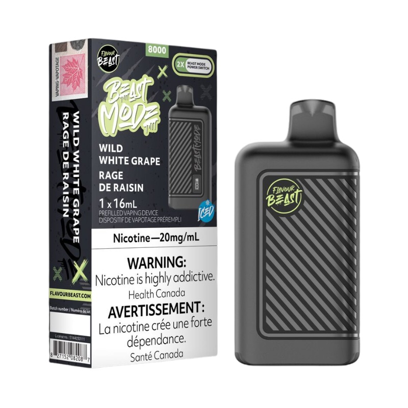 Wild White Grape Iced – Beast Mode 8K