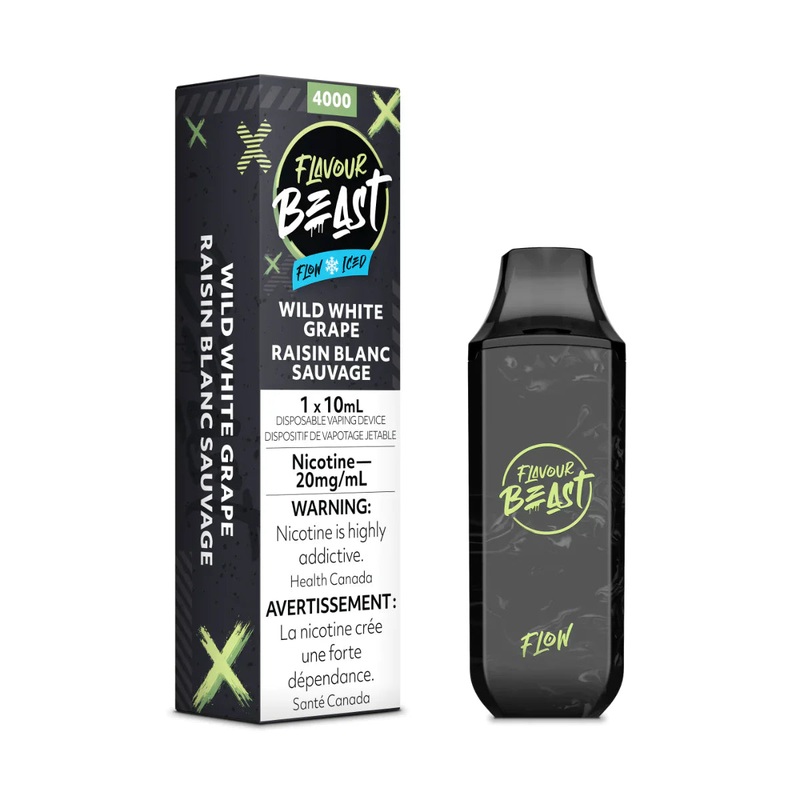 Wild White Grape Iced – Flow Flavour Beast