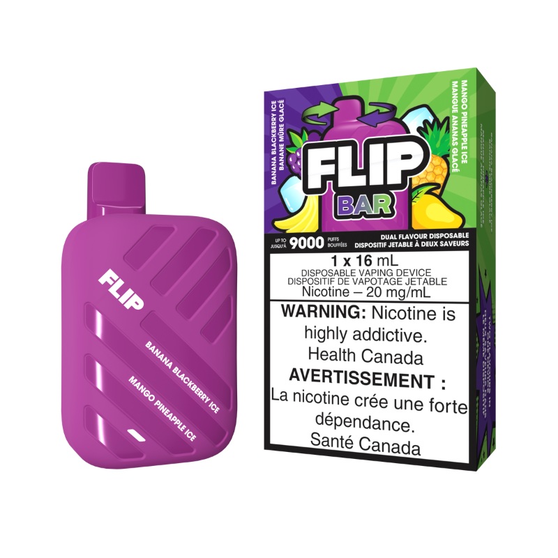 Banana Blackberry Ice And Mango Pineapple Ice – Flip Bar