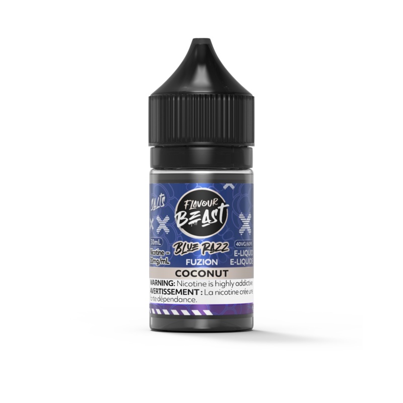 Blue Razz Fuzion Coconut by Flavour Beast Salt [ON]