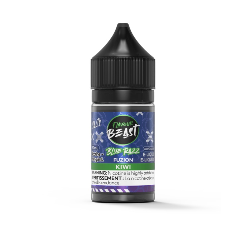Blue Razz Fuzion Kiwi by Flavour Beast Salt [ON]