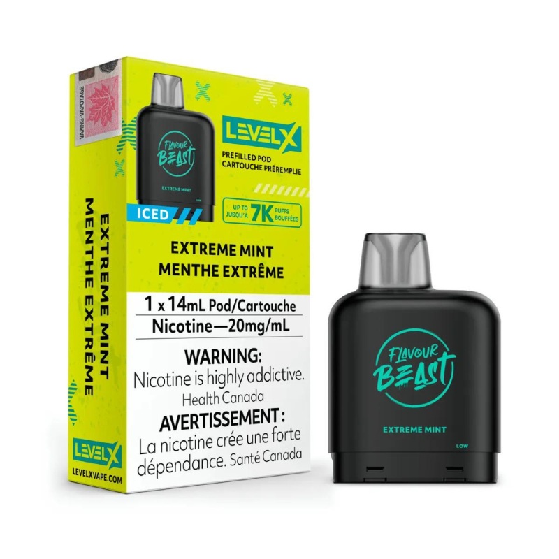 Extreme Mint – Level X Flavour Beast Pod