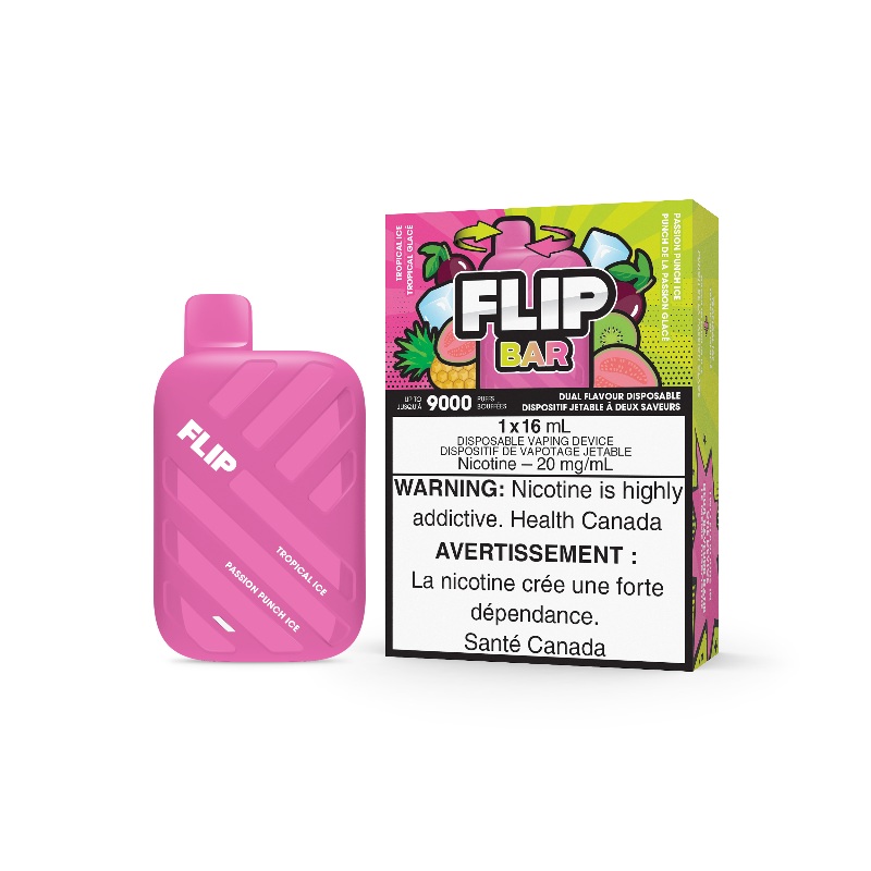 Tropical Ice And Passion Punch Ice – Flip Bar