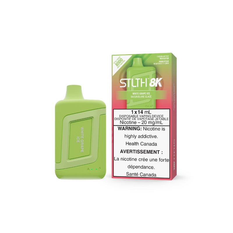 White Grape Ice – Stlth 8K Pro