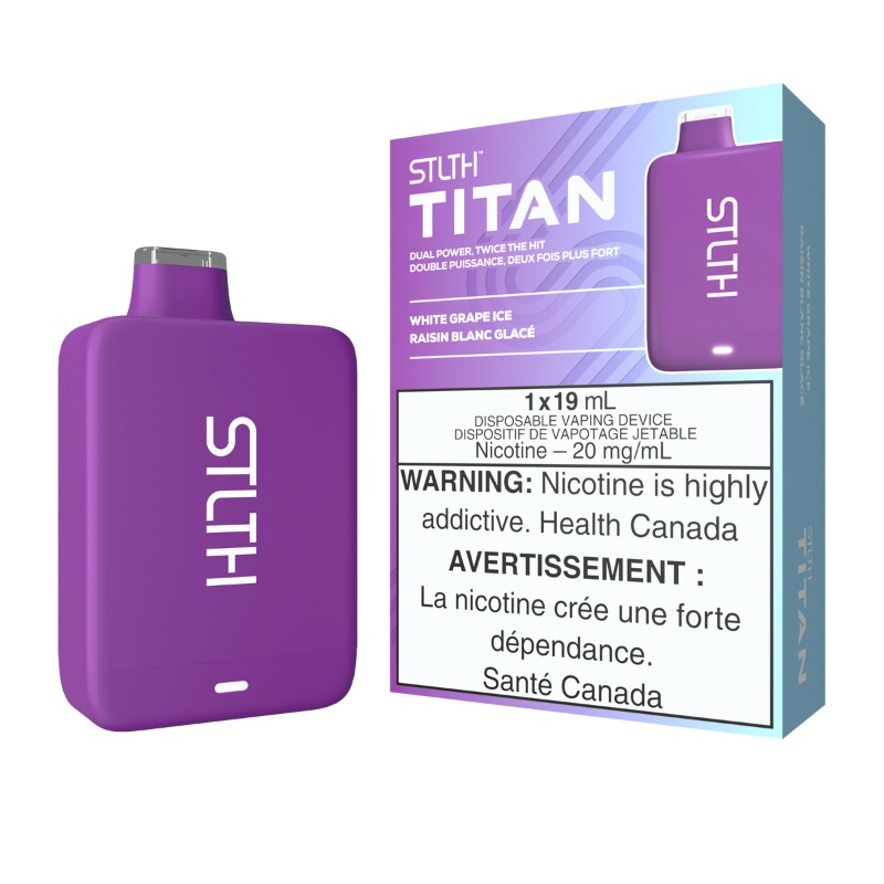 White Grape Ice – Stlth Titan 10K