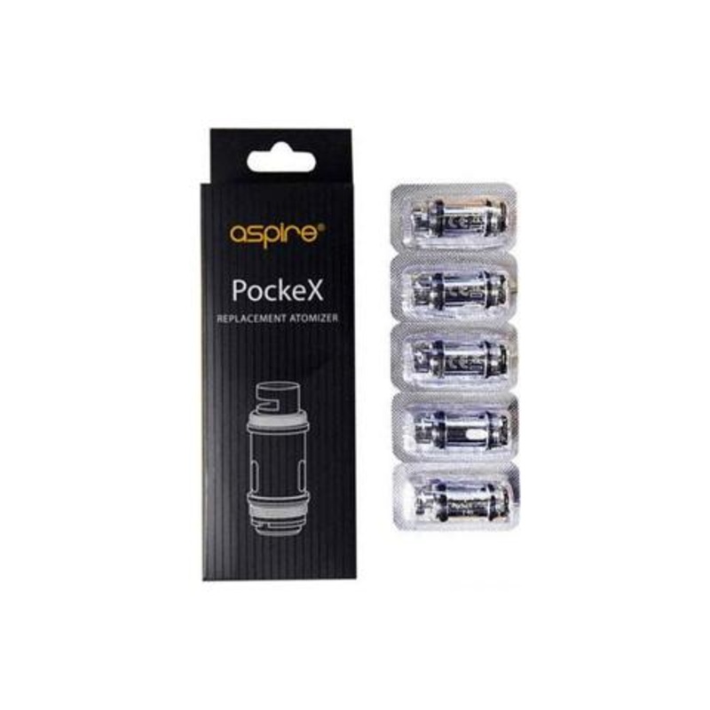 Aspire Pockex – Coil|0.6ohm (18-23W)|1.2ohm (10-15W)